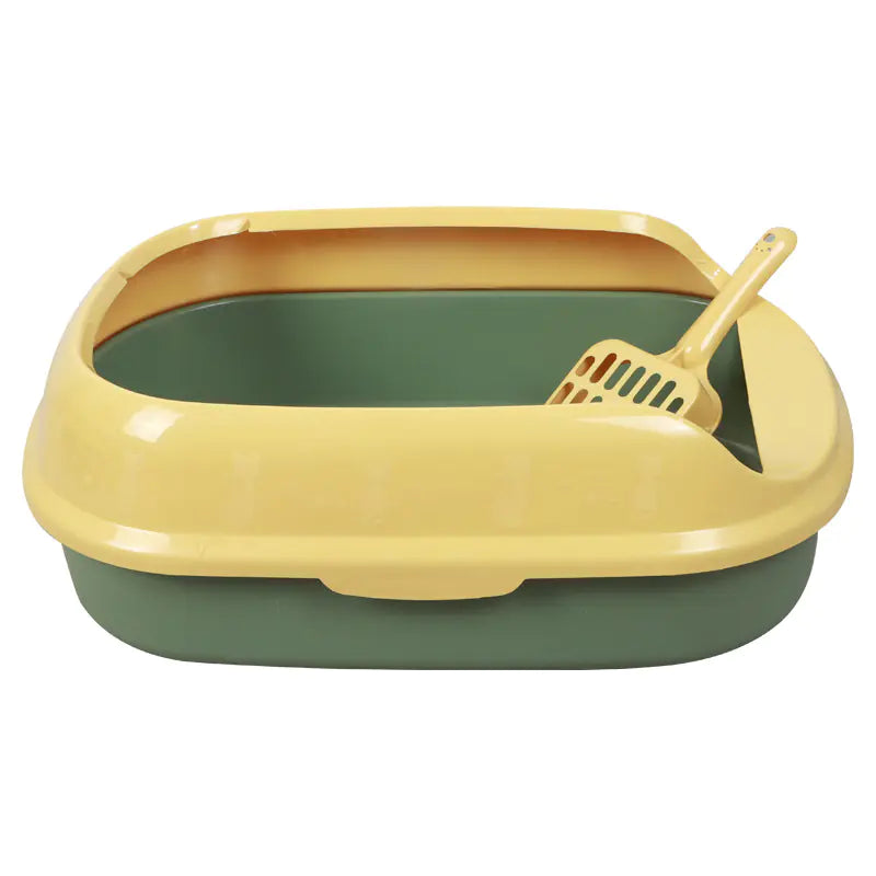 SplashGuard Cat Litter Box with Shovel