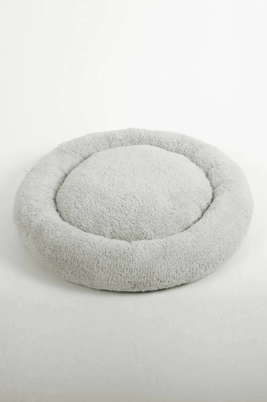 Cookie Pet Sherpa Fleece Washable Round Dog Cat Bed