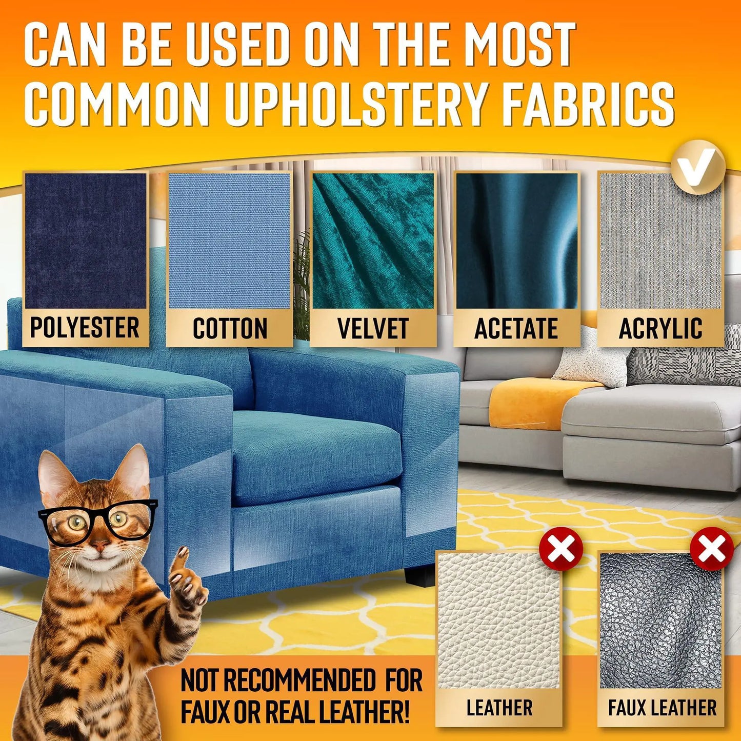 Heavy Duty Cat Scratch Deterrent Furniture Protectors