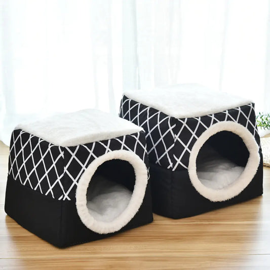 Dual Pet Space Capsule Bed