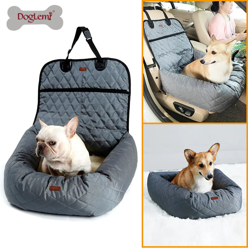 Luxury Pet Car Cushion Bed