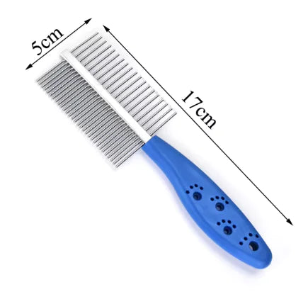 Twin-Side Steel Pet Grooming Brush