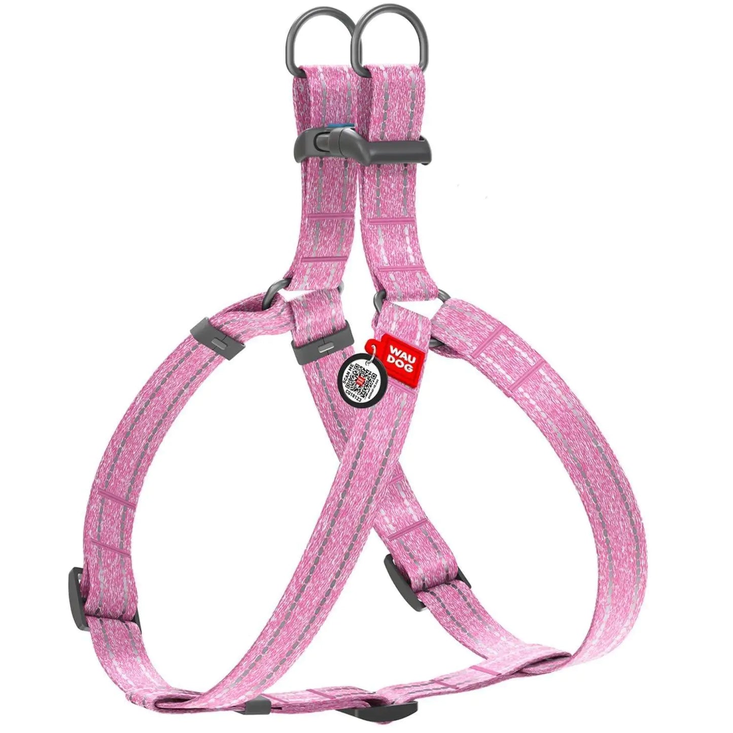 Pink Cotton Dog Harness