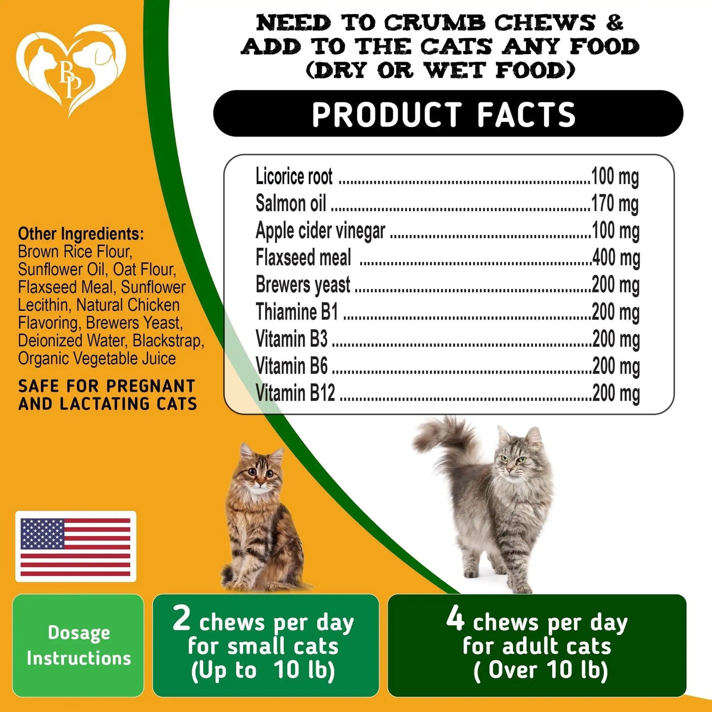 Insects Prevention Chewable Pills for Cats