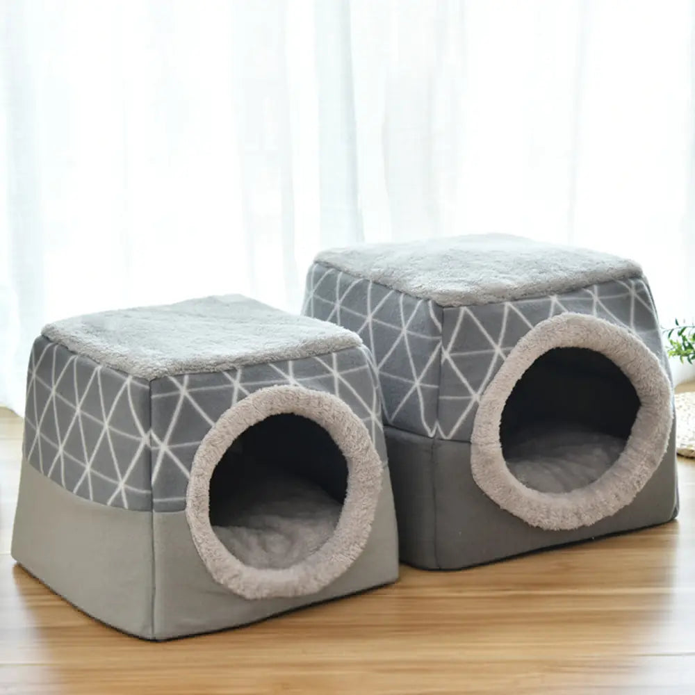Dual Pet Space Capsule Bed