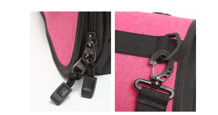 Compact Cat Carrier with Mesh Ventilation