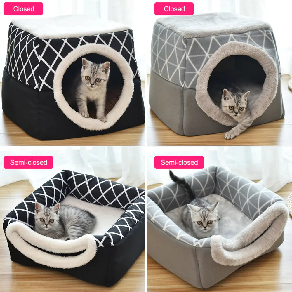 Dual Pet Space Capsule Bed
