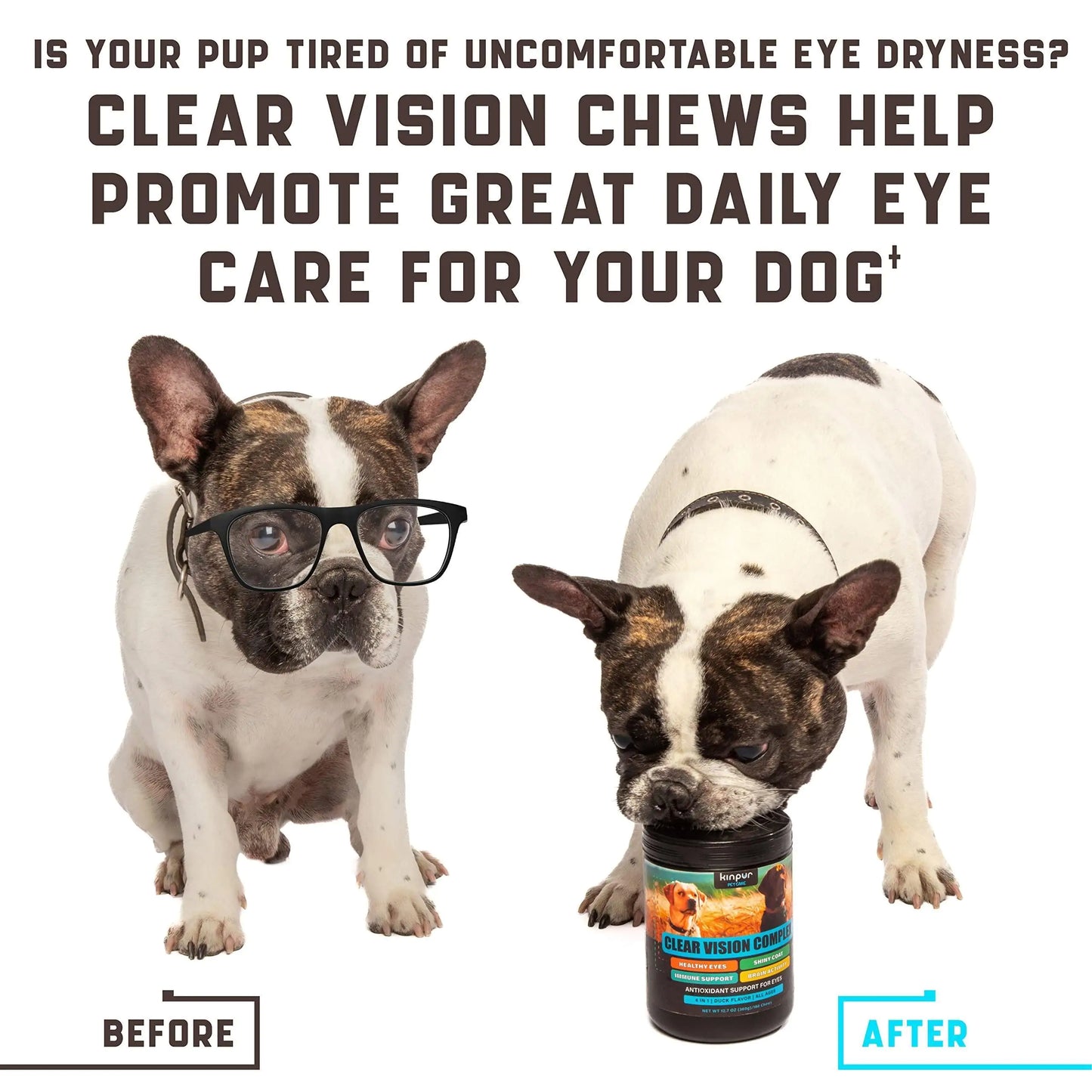 Duck-Flavored Dog Eye Health Chews