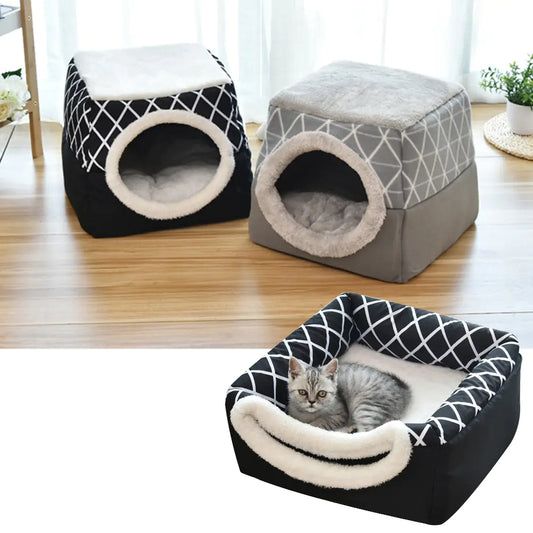 Dual Pet Space Capsule Bed